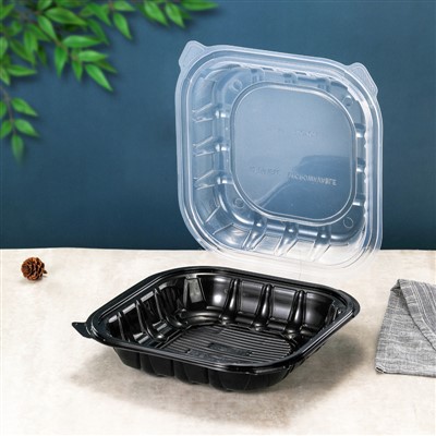 32온스 힌지형 델리 컨테이너